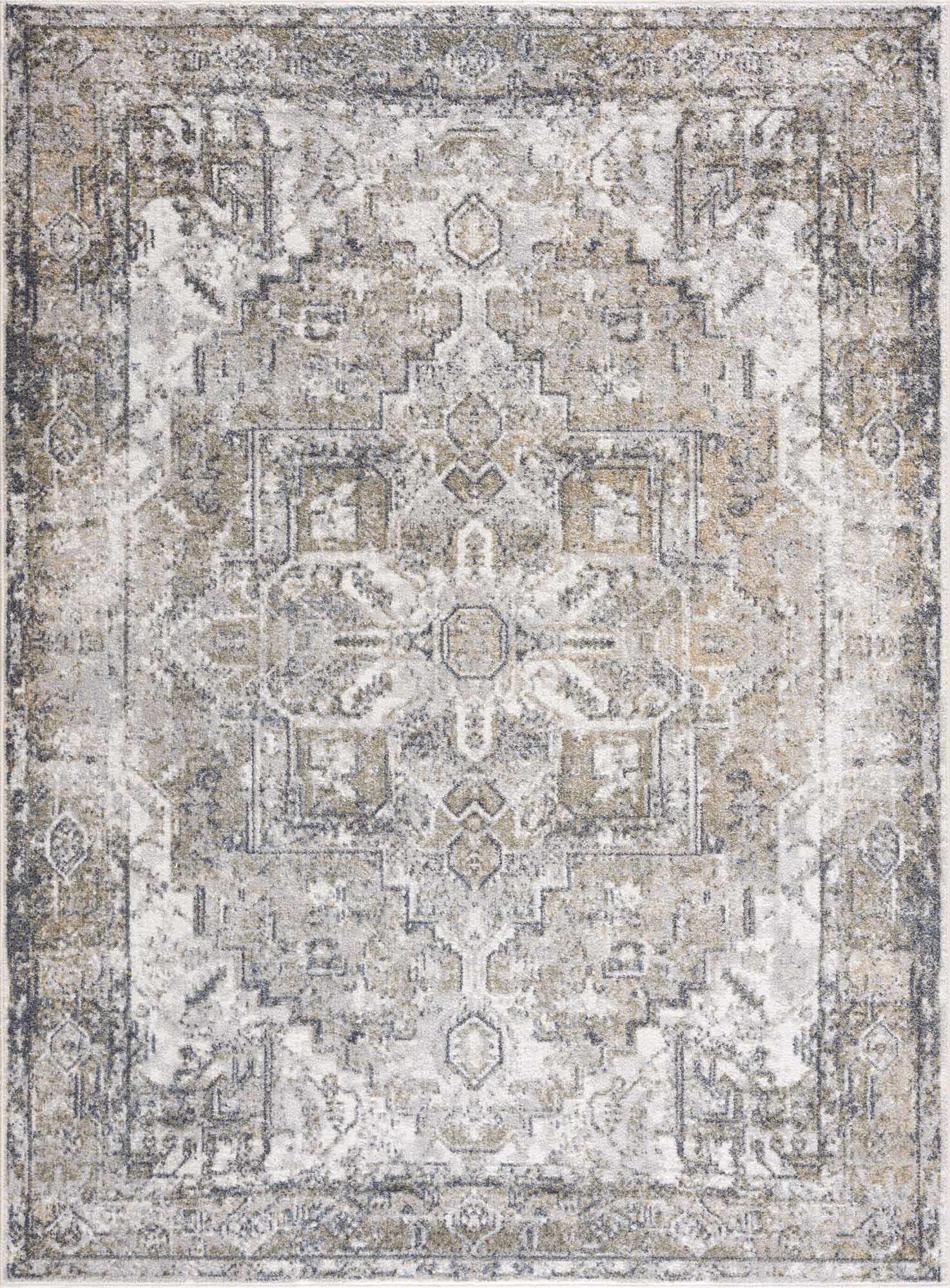 Boutique Rugs Rugs Olive Hera Washable Area Rug