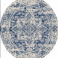 Boutique Rugs Rugs 5'3" Round Rachel Navy Area Rug
