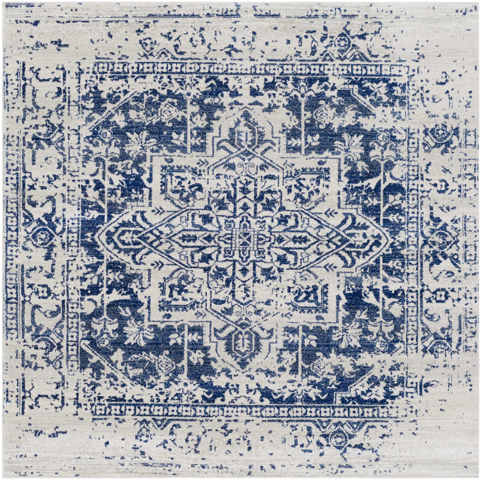 Boutique Rugs Rugs 6'7" Square Rachel Navy Area Rug