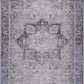Boutique Rugs Rugs Rosman Blue&Beige Washable Area Rug