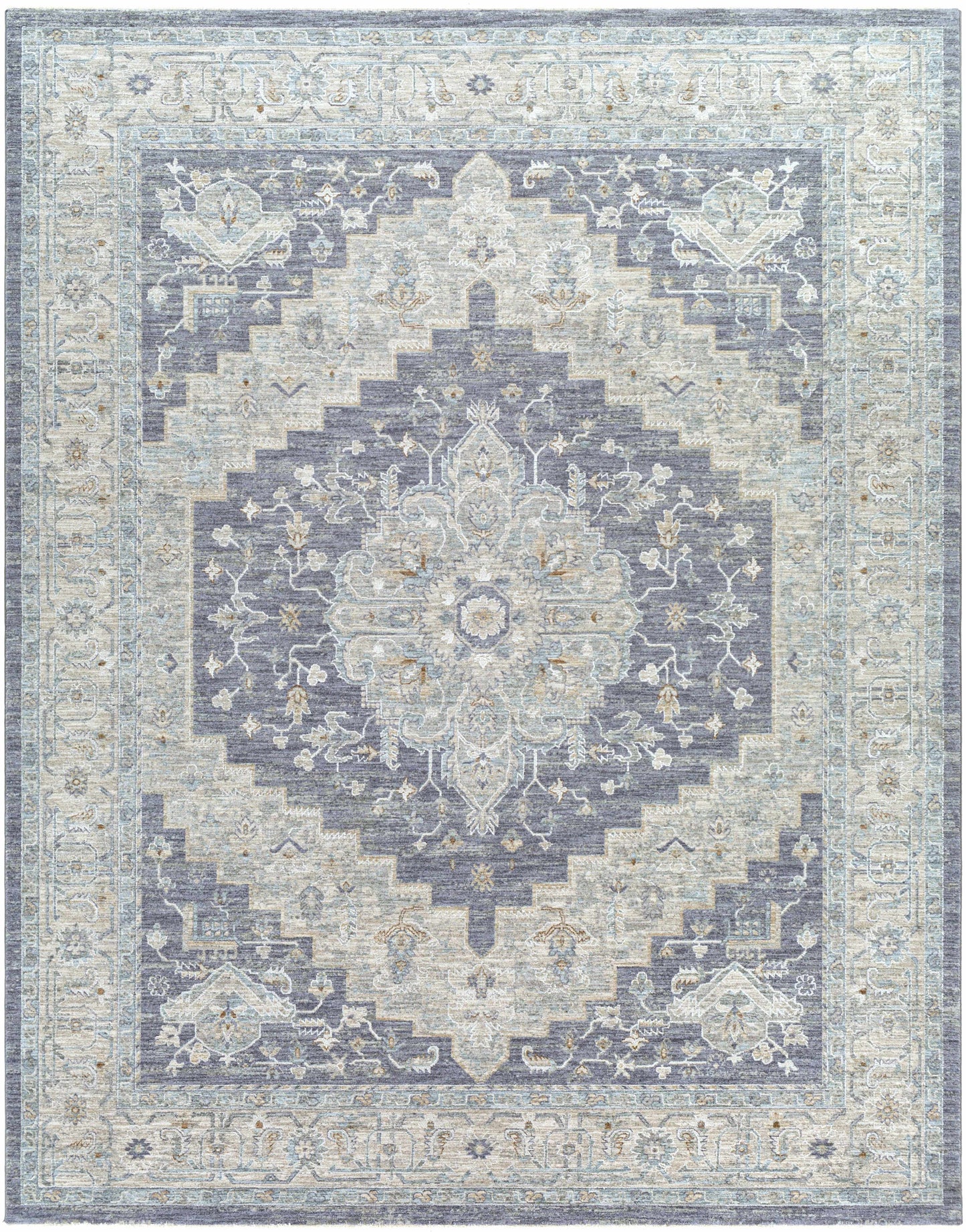 Boutique Rugs Rugs 10' x 14' Rectangle Sema Blue Medallion Rug