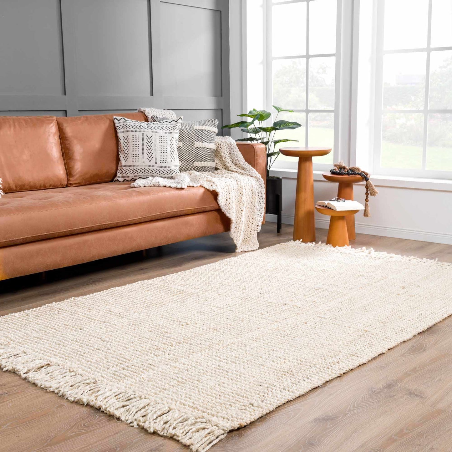 Boutique Rugs Rugs 12' x 15' Rectangle Senneterre Bleached Jute Rug