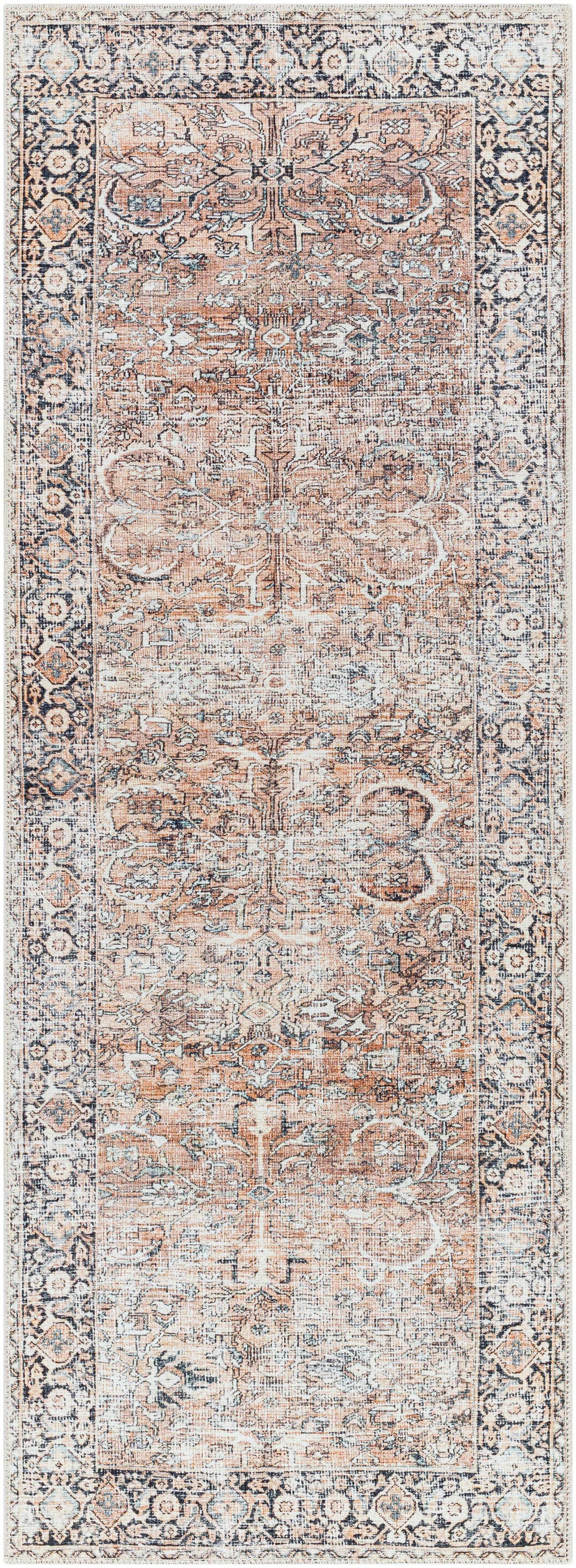 Boutique Rugs Rugs Tan Jill Vintage Washable Area Rug