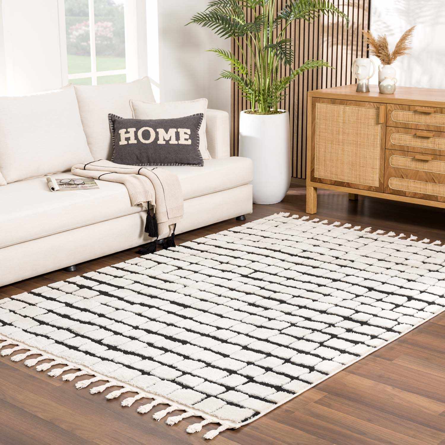 Boutique Rugs Rugs Teshi Checkered Area Rug Teshi Checkered Area Rug