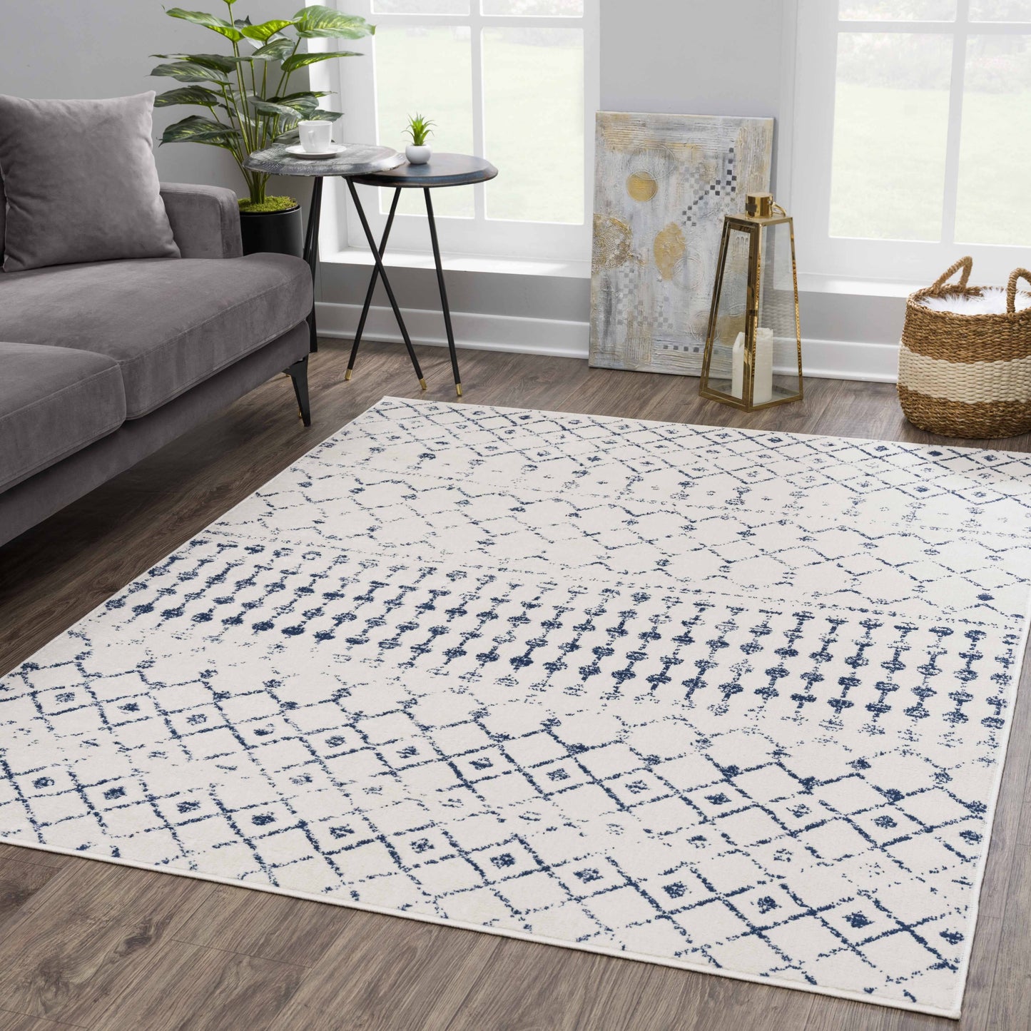 Boutique Rugs Rugs Tigrican Blue 2332 Area Rug