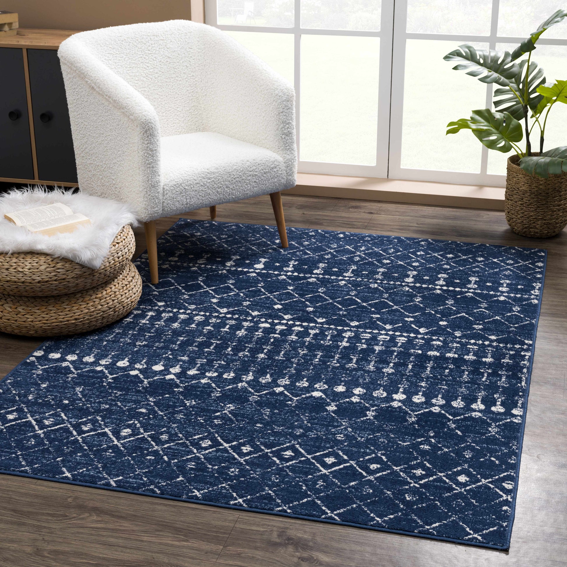Boutique Rugs Rugs Tigrican Navy 2335 Area Rug