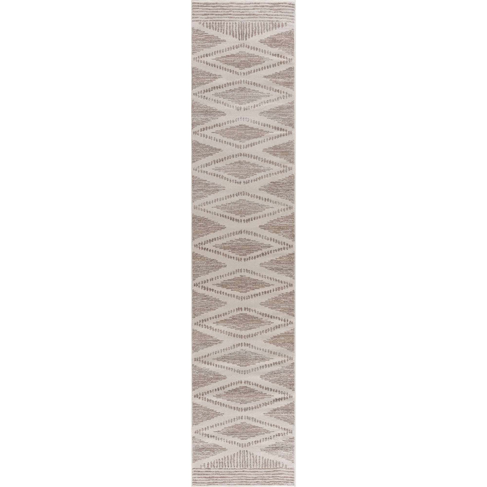 Boutique Rugs Rugs 2'7" x 10' Runner Tigrisis Beige 2328 Area Rug