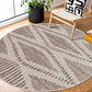 Boutique Rugs Rugs 5'3" Round Tigrisis Beige 2328 Area Rug
