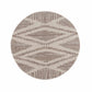 Boutique Rugs Rugs 7'10" Round Tigrisis Beige 2328 Area Rug