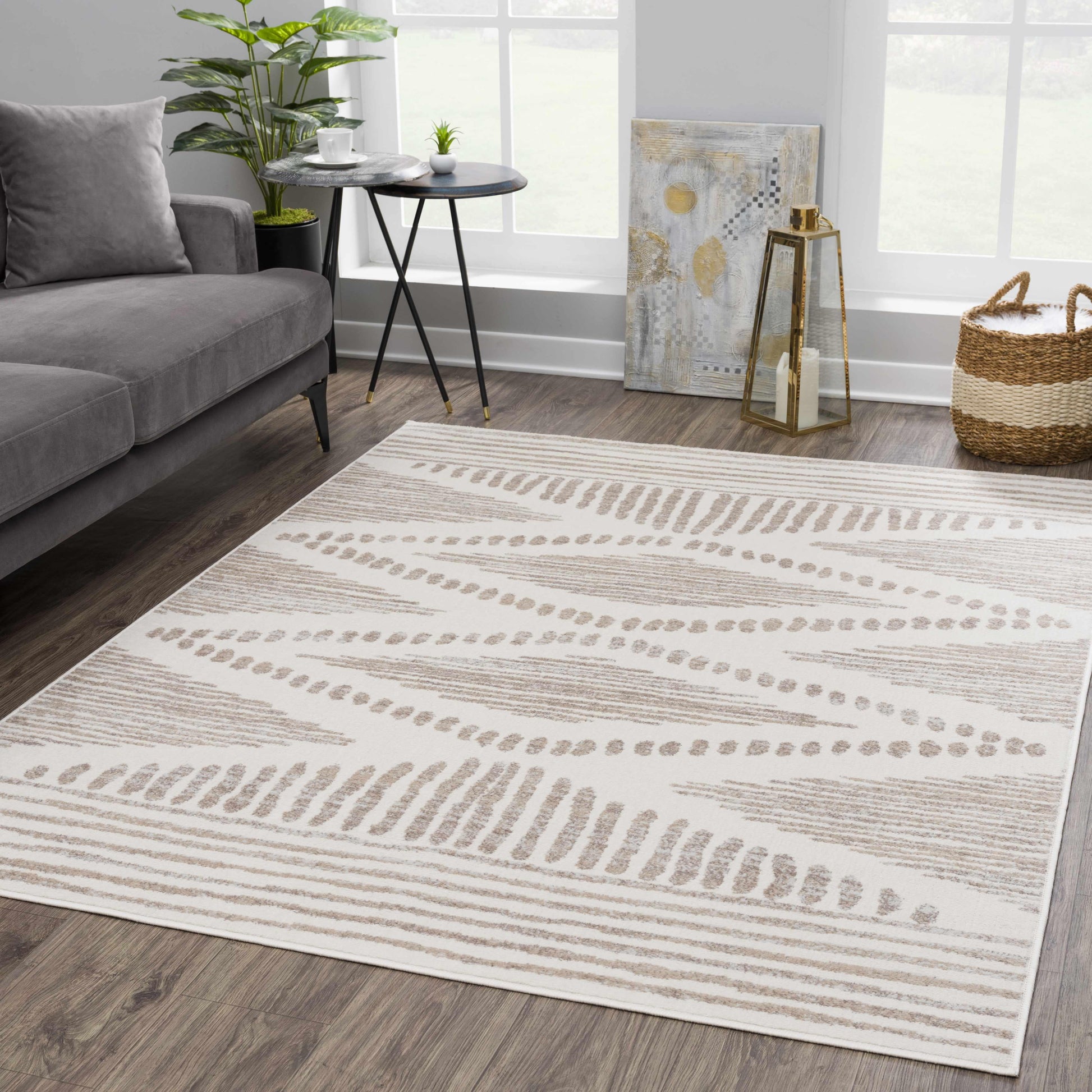 Boutique Rugs Rugs Tigrisis Beige 2328 Area Rug