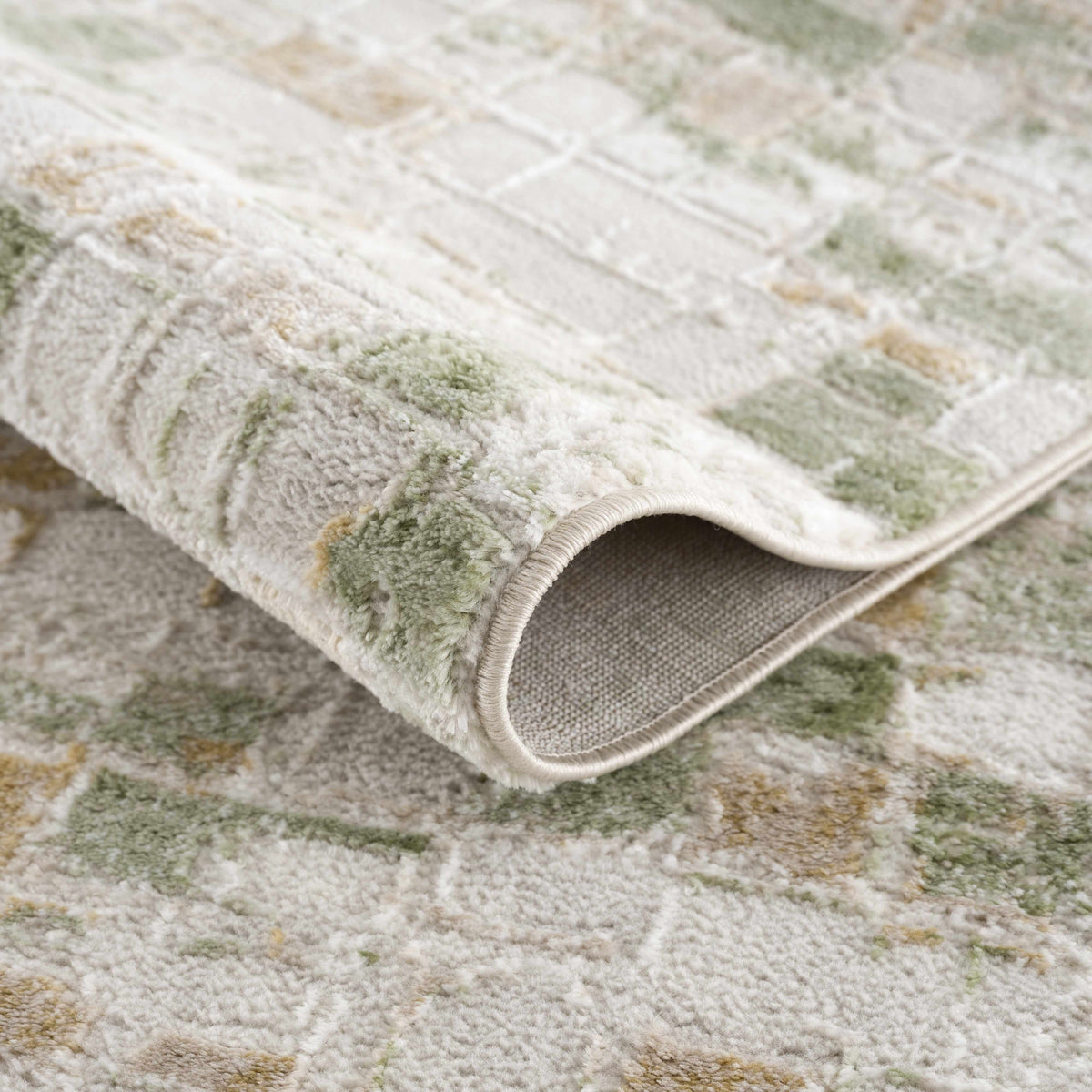 Liveri Green Mosaic Rug