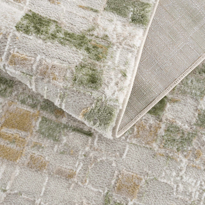 Liveri Green Mosaic Rug