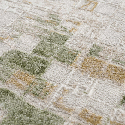 Liveri Green Mosaic Rug