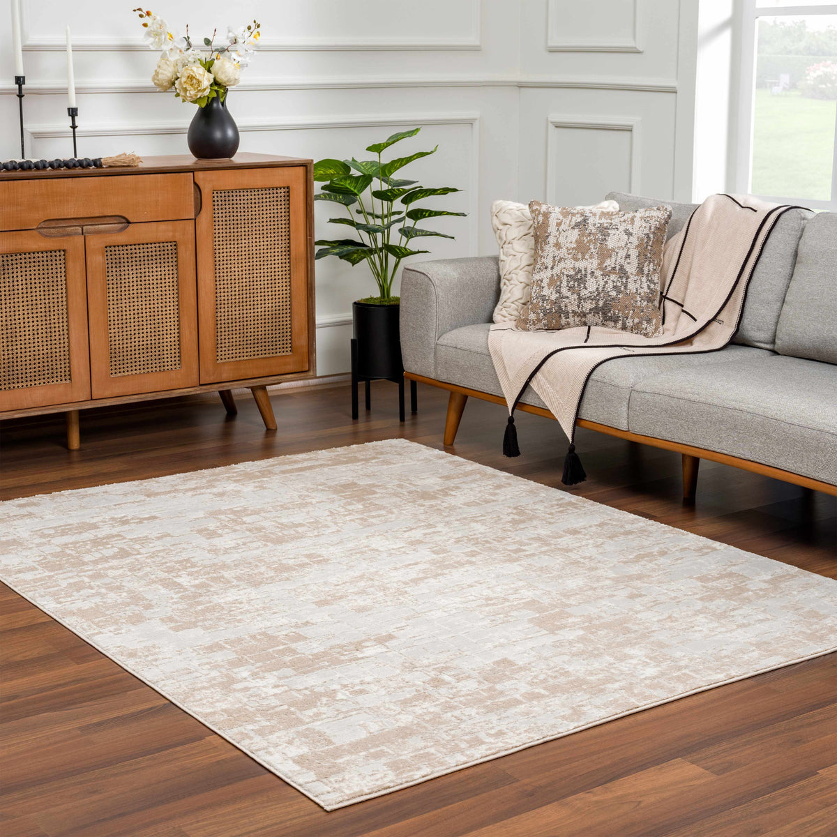 Liveri Pink Mosaic Rug