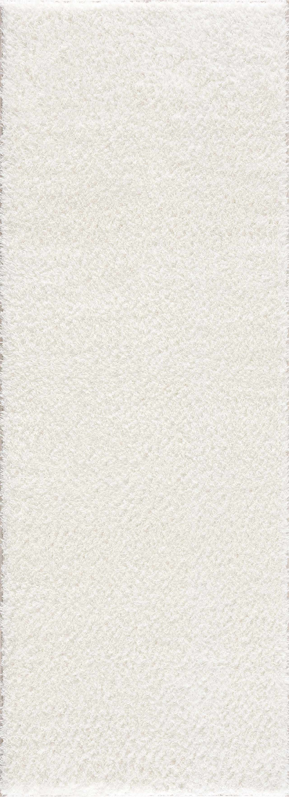 Crevalo Cream Subtle Wavy Abstract Modern Minimalist Polyester Machine Woven Area Rug