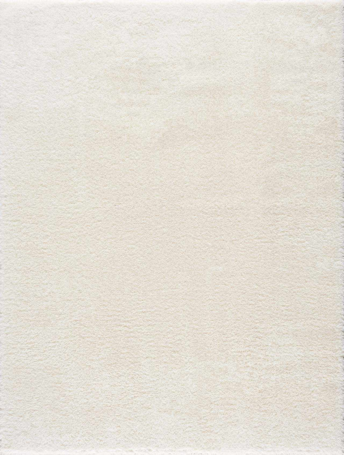 Crevalo Cream Subtle Wavy Abstract Modern Minimalist Polyester Machine Woven Area Rug