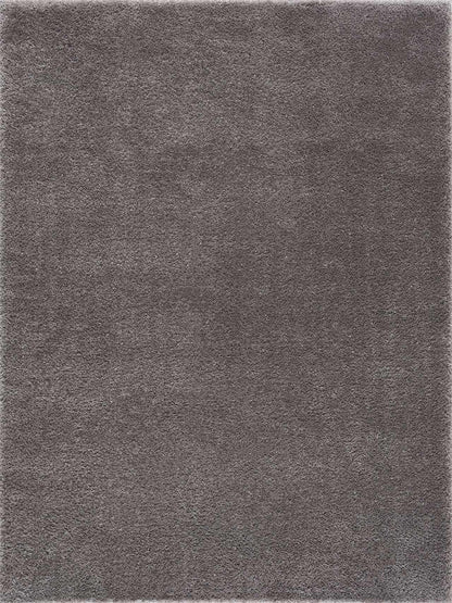 Charven Charcoal Subtle Wavy Abstract Modern Minimalist Polyester Machine Woven Area Rug