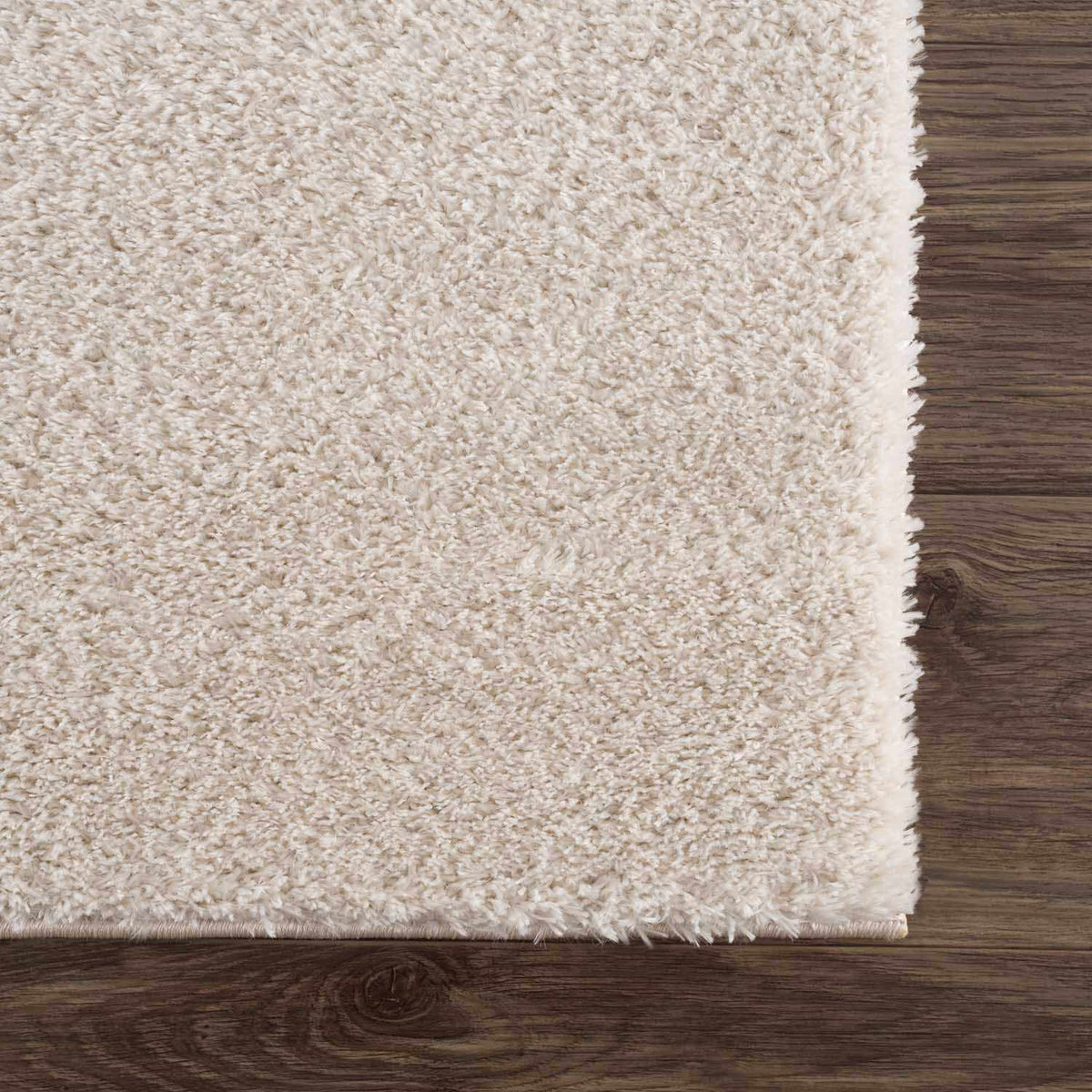 Velora Light Beige Wavy Abstract Modern Minimalist Polyester Machine Woven Area Rug