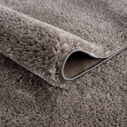 Charven Charcoal Subtle Wavy Abstract Modern Minimalist Polyester Machine Woven Area Rug