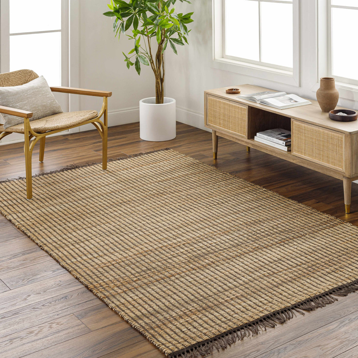 Mihal Jute Rug - Clearance.