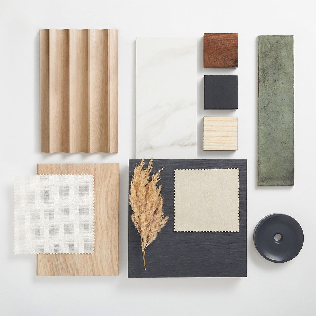 andor willow Sample White Oak / Fluted Fluted Wood Panel Samples Fluted Wood Panel Samples