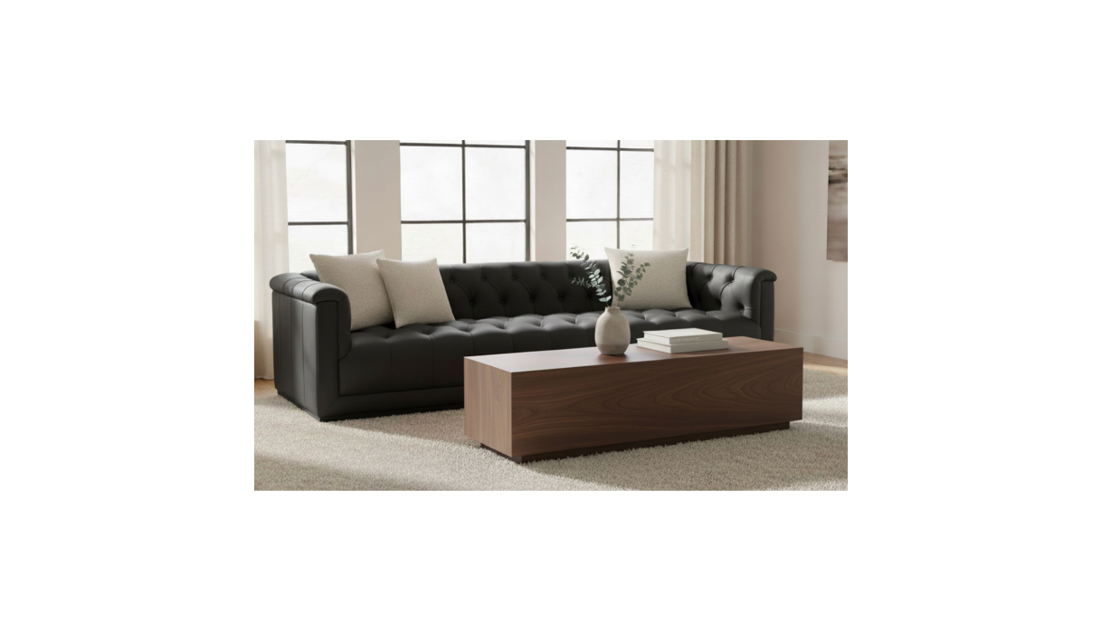 Sawyer Coffee Table Dark Brown