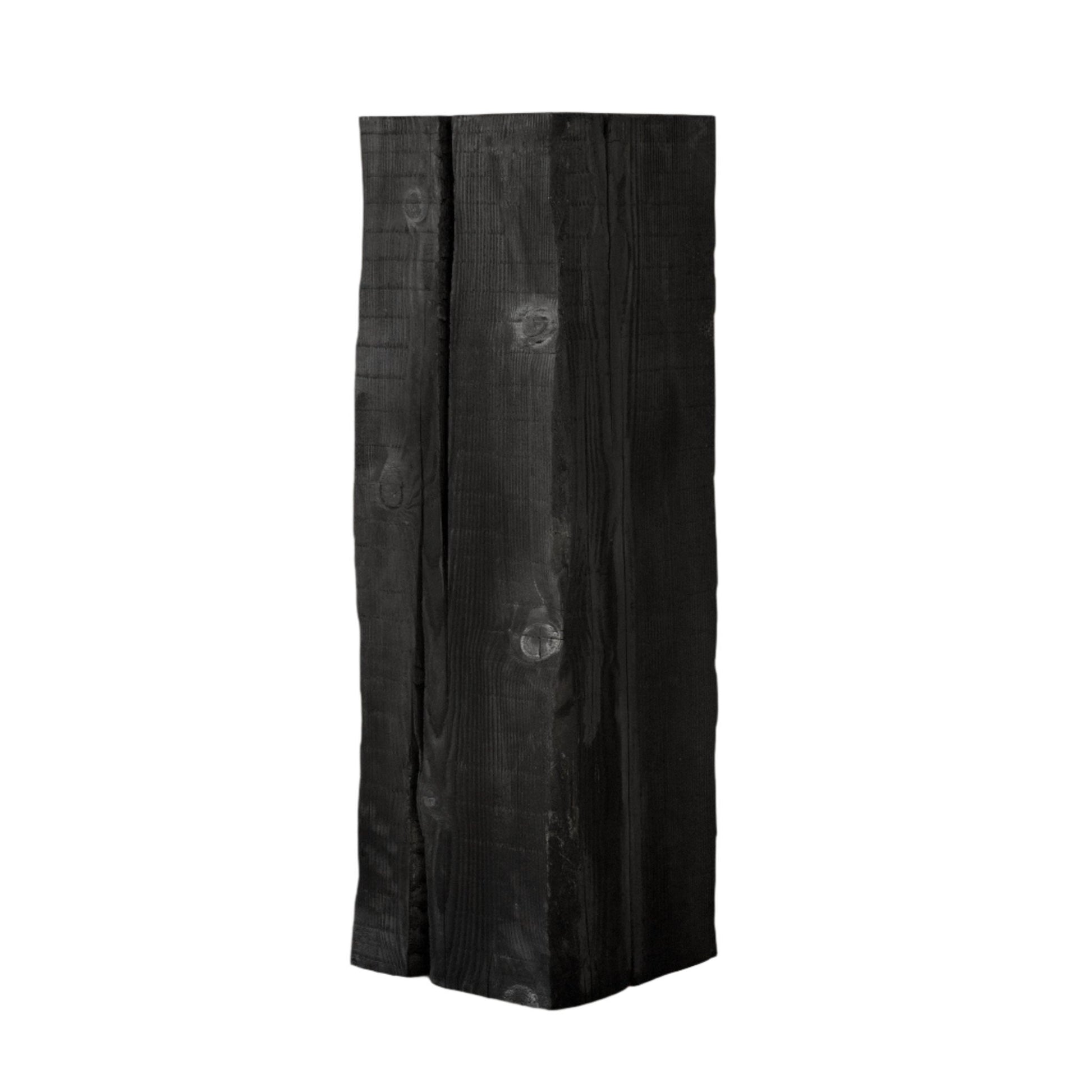 House of Leon Sculptural Pedestal Charcoal Sculpture Pedestal - Tall Charcoal Sculpture Pedestal - Tall