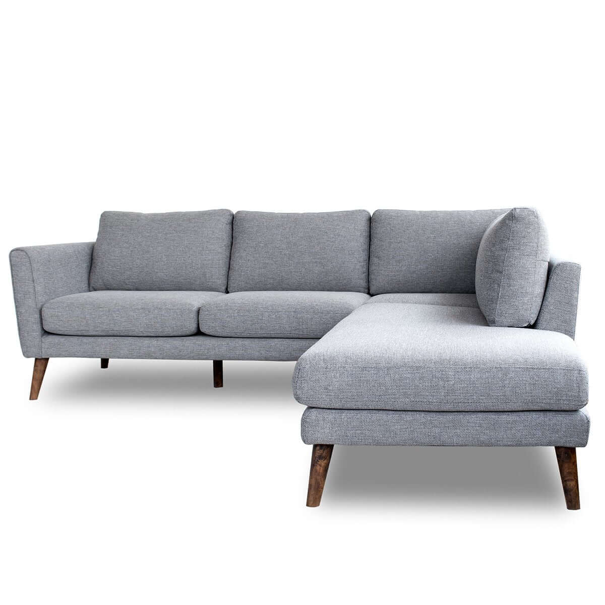 Ashcroft Furniture Co Sectional Sofas Rigth Sectional / Grey Batres Sectional Sofa