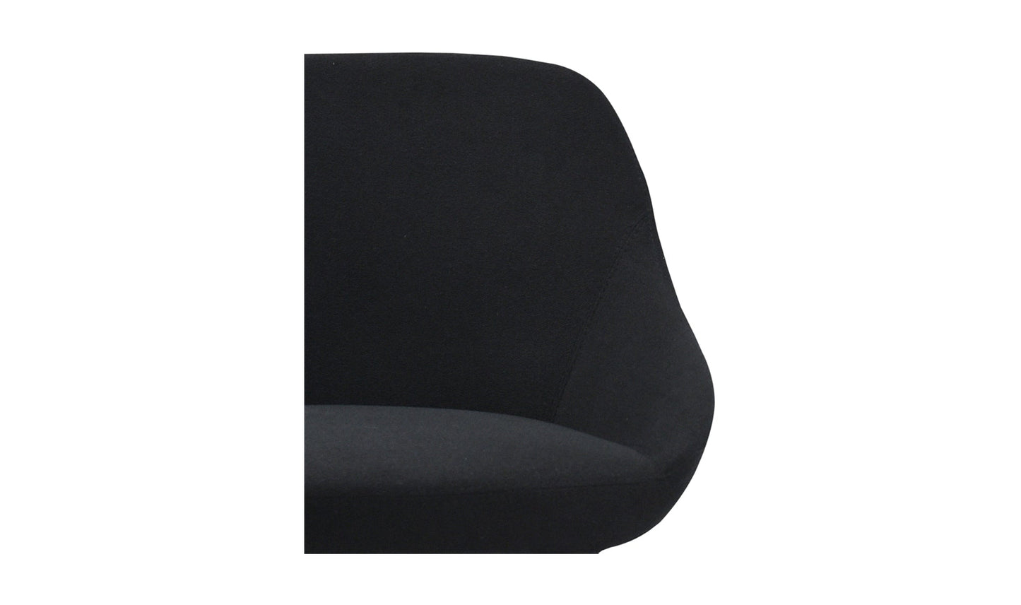 The Carpentry Shop Co. SHELBY COUNTER STOOL BLACK SHELBY COUNTER STOOL BLACK