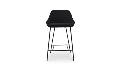 The Carpentry Shop Co. SHELBY COUNTER STOOL BLACK SHELBY COUNTER STOOL BLACK
