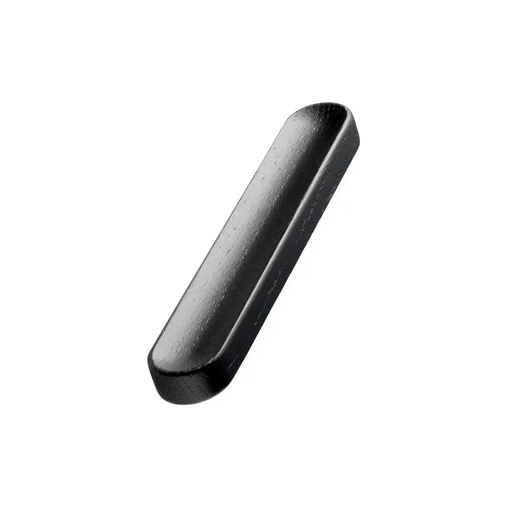 Black Stained Wood "Shelf" Drawer Pull