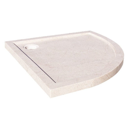 Villohome | Online Flooring Shop Shower Bases 8-14 Weeks / (W)36" (L)36" (H)2" / Honed Cream Royal Marble Corner Shower Base Hand-carved from Solid Marble Block (W)36" (L)36" (H)2" Honed Cream Royal Marble Corner Shower Base Hand-carved from Solid Marble Block (W)36" (L)36" (H)2" Honed