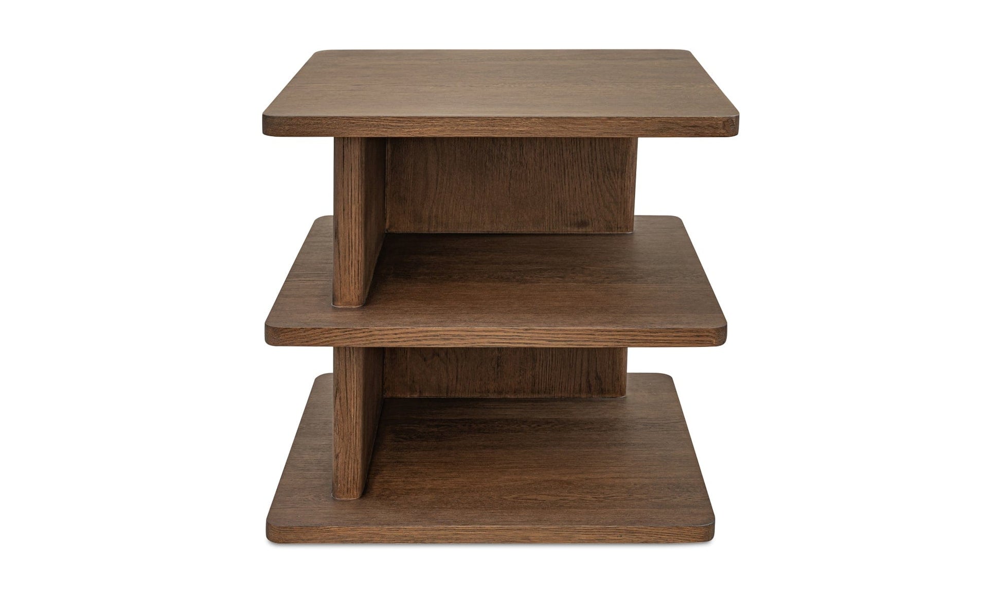 Moe's Home Collection Side Table Casey Side Table Dark Brown Casey Side Table Dark Brown