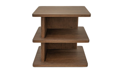 Moe's Home Collection Side Table Casey Side Table Dark Brown Casey Side Table Dark Brown