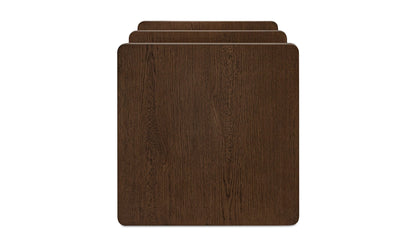 Moe's Home Collection Side Table Casey Side Table Dark Brown Casey Side Table Dark Brown