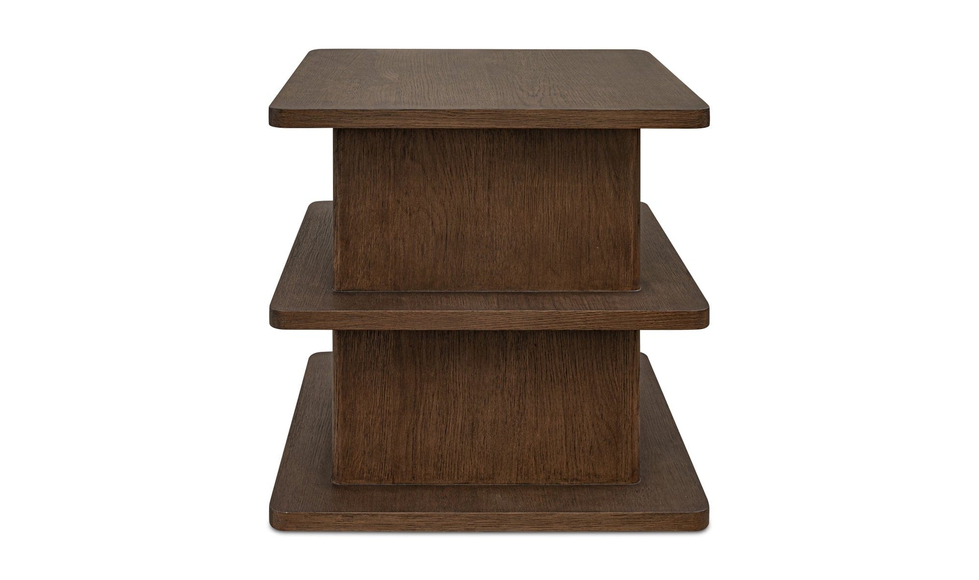 Moe's Home Collection Side Table Casey Side Table Dark Brown Casey Side Table Dark Brown