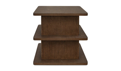 Moe's Home Collection Side Table Casey Side Table Dark Brown Casey Side Table Dark Brown