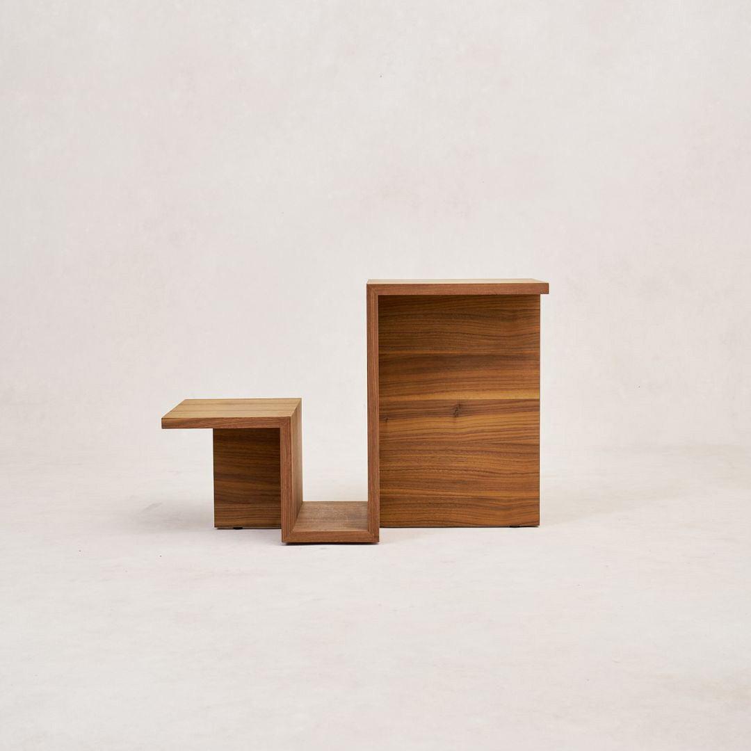 House of Leon Side Table Valley Side Table - Walnut Valley Side Table - Walnut