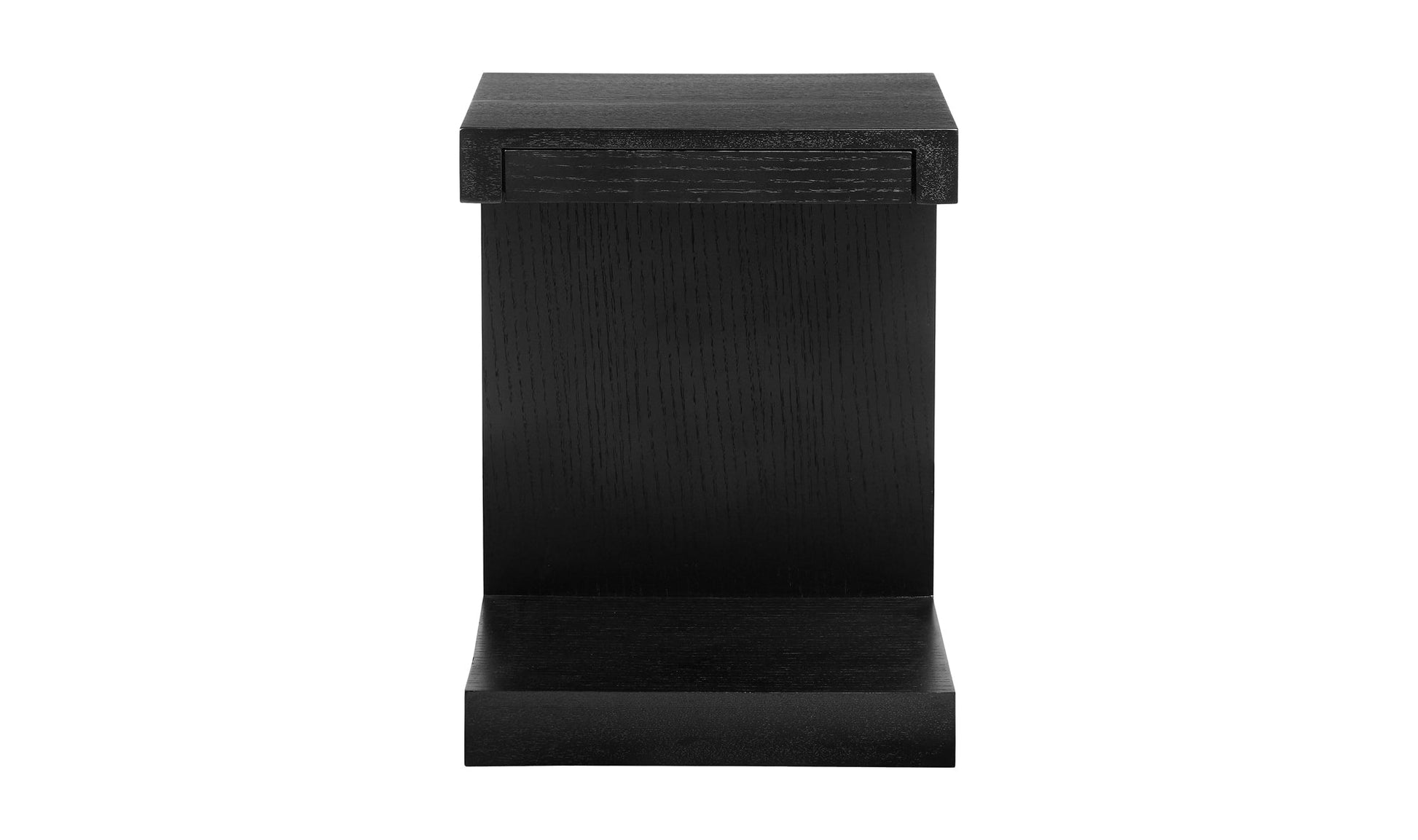 Moe's Home Collection Side Table ZIO SIDETABLE BLACK OAK ZIO SIDETABLE BLACK OAK