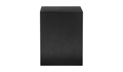 Moe's Home Collection Side Table ZIO SIDETABLE BLACK OAK ZIO SIDETABLE BLACK OAK