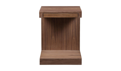 Moe's Home Collection Side Table ZIO SIDETABLE WALNUT ZIO SIDETABLE WALNUT