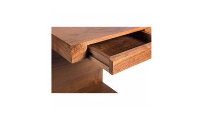 Moe's Home Collection Side Table ZIO SIDETABLE WALNUT ZIO SIDETABLE WALNUT