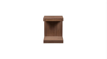 Moe's Home Collection Side Table ZIO SIDETABLE WALNUT ZIO SIDETABLE WALNUT