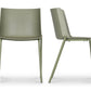 Moe's SAGE GREEN SILLA OUTDOOR DINING CHAIR- SET OF TWO