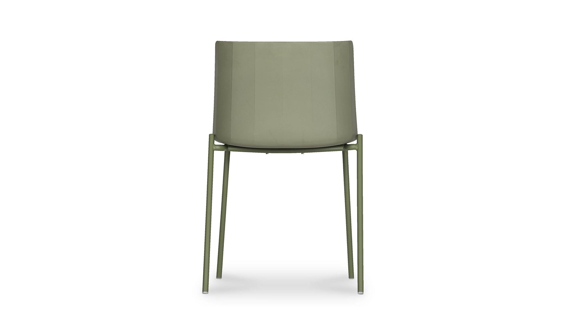 Moe's SILLA OUTDOOR DINING CHAIR- SET OF TWO (BLACK)