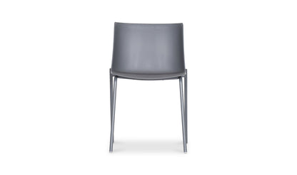 Moe's SILLA OUTDOOR DINING CHAIR- SET OF TWO (BLACK)