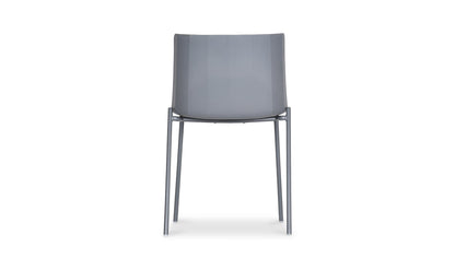 Moe's SILLA OUTDOOR DINING CHAIR- SET OF TWO (BLACK)