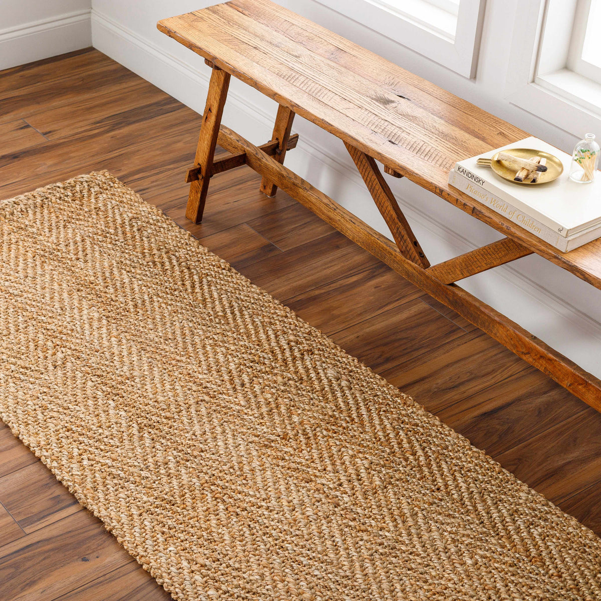 Asaka Jute Area Rug - Clearance.