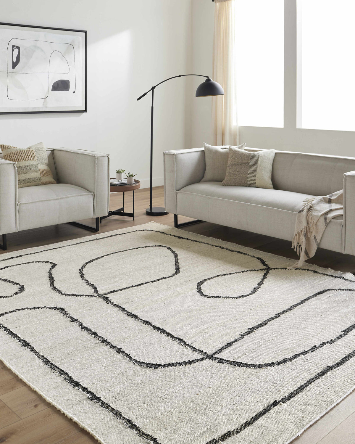 Shael Jute Area Rug - Clearance.