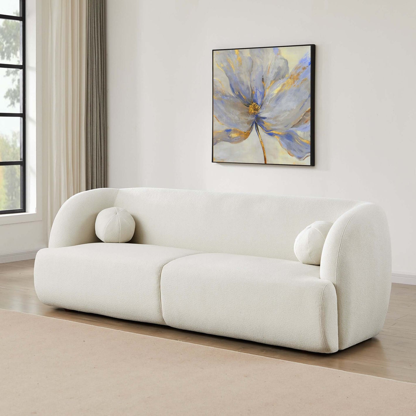 Ashcroft Furniture Co Sofas Anna French Boucle Sofa